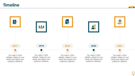 Taxi Aggregator Venture Capitalist Fundraising Timeline Elements PDF