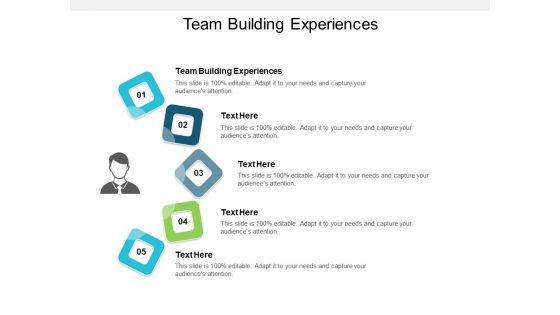 Team Building Experiences Ppt PowerPoint Presentation File Infographics