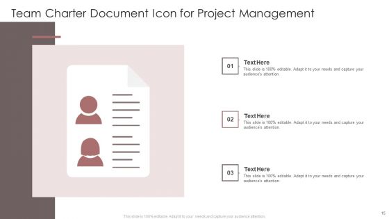 Team Charter Document Ppt PowerPoint Presentation Complete Deck With Slides