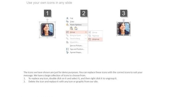 Team Communication Via Facebook Twitter Email Powerpoint Slides