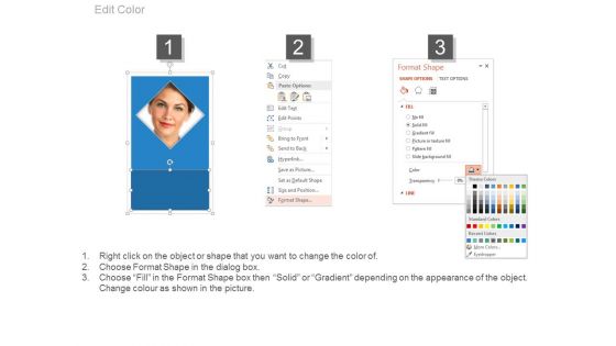 Team Introduction Slide With Pictures Powerpoint Slides