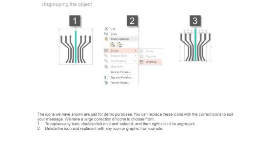 Team Of Arrows With Leader Powerpoint Slides