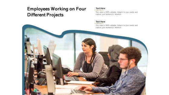 Team Of Four Project Sales Ppt PowerPoint Presentation Complete Deck
