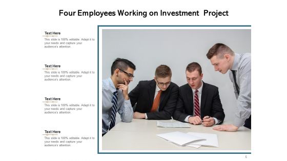 Team Of Four Project Sales Ppt PowerPoint Presentation Complete Deck