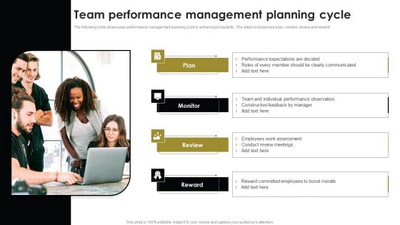 Team Performance Management Planning Cycle Pictures PDF Team Performance Management Planning Cycle Pictures PDF