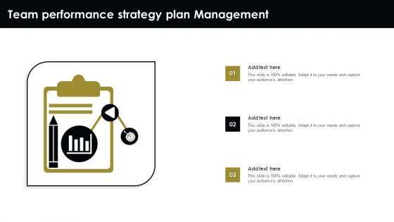 Team Performance Strategy Plan Management Topics PDF Team Performance Strategy Plan Management Topics PDF