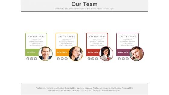 Team Represents The Spirit Of Company Powerpoint Slides