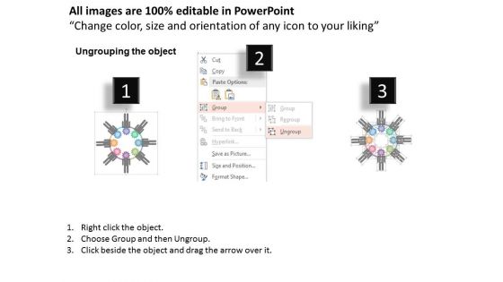 Team Strategy And Gears Illustration Powerpoint Template
