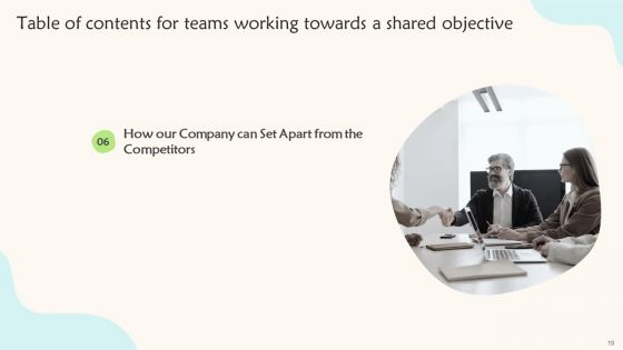 Teams Working Towards A Shared Objective Ppt PowerPoint Presentation Complete Deck With Slides