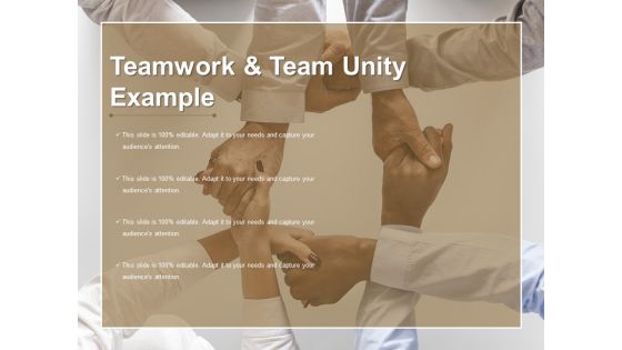 Teamwork And Team Unity Example Ppt PowerPoint Presentation Slides Infographics