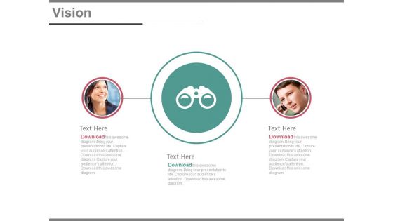 Teamwork For Business Vision Powerpoint Slides