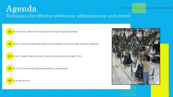 Techniques For Effective Production Administration And Control Ppt PowerPoint Presentation Complete Deck With Slides