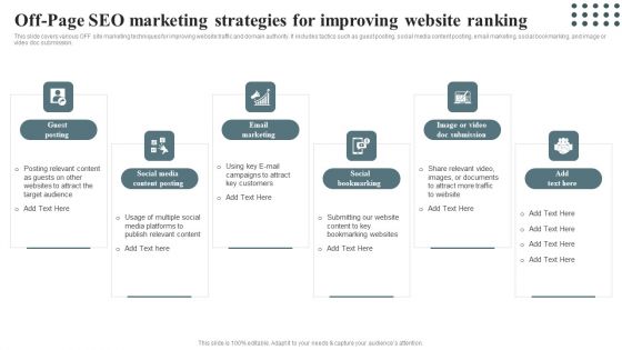 Techniques For Enhancing Buyer Acquisition Off-Page Seo Marketing Strategies For Improving Download PDF