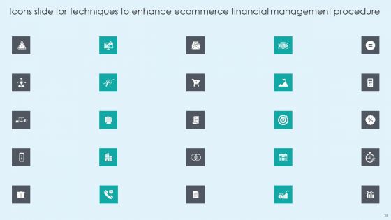 Techniques To Enhance Ecommerce Financial Management Procedure Ppt PowerPoint Presentation Complete With Slides