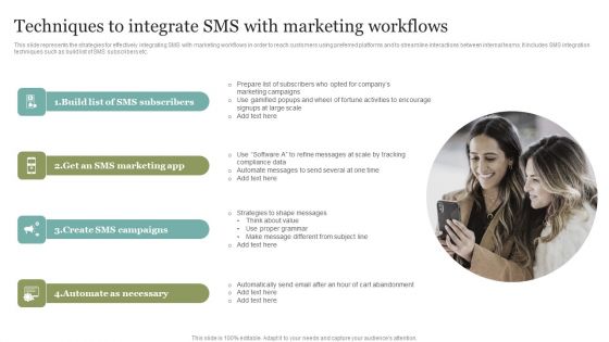 Techniques To Integrate SMS With Marketing Workflows Rules PDF Techniques To Integrate SMS With Marketing Workflows Rules PDF