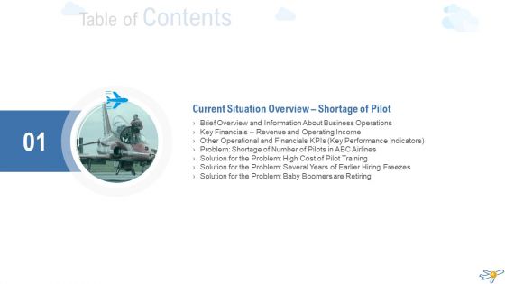 Techniques To Overcome The Problem Of Pilot Scarcity Case Competition Ppt PowerPoint Presentation Complete Deck With Slides
