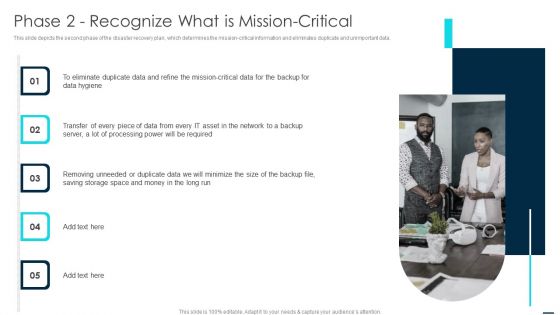 Technology Disaster Recovery Plan Phase 2 Recognize What Is Mission Critical Template PDF Technology Disaster Recovery Plan Phase 2 Recognize What Is Mission Critical Template PDF