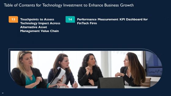Technology Investment To Enhance Business Growth Ppt PowerPoint Presentation Complete With Slides