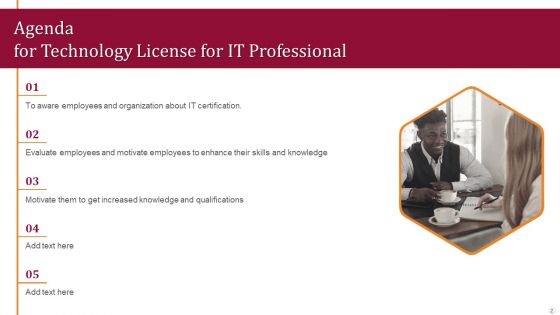 Technology License For IT Professional Ppt PowerPoint Presentation Complete Deck With Slides