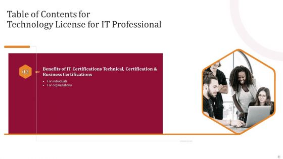 Technology License For IT Professional Ppt PowerPoint Presentation Complete Deck With Slides