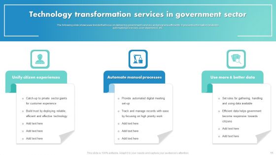 Technology Transformation Services Ppt PowerPoint Presentation Complete Deck With Slides