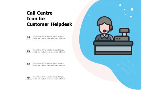 Tele Caller Symbol Customer Helpdesk Online Support Operator Ppt PowerPoint Presentation Complete Deck