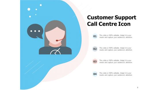 Tele Caller Symbol Customer Helpdesk Online Support Operator Ppt PowerPoint Presentation Complete Deck