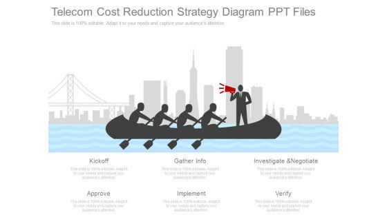 Telecom Cost Reduction Strategy Diagram Ppt Files