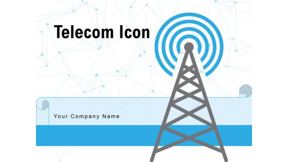 Telecom Icon Frequency Mobile Ppt PowerPoint Presentation Complete Deck