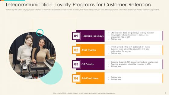 Telecommunication Loyalty Program Ppt PowerPoint Presentation Complete Deck With Slides