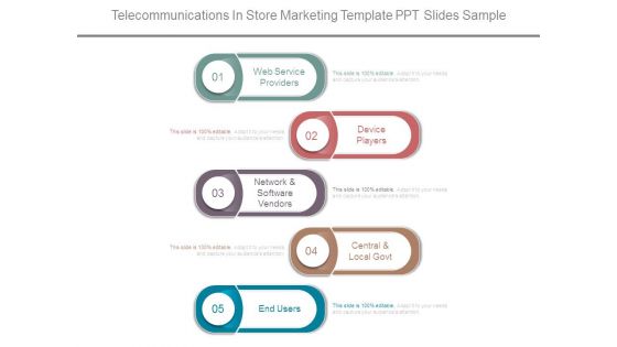 Telecommunications In Store Marketing Template Ppt Slides Sample Telecommunications In Store Marketing Template Ppt Slides Sample