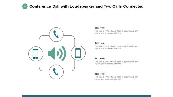 Teleconference Grid Conference Call Cordless Phone Ppt PowerPoint Presentation Complete Deck