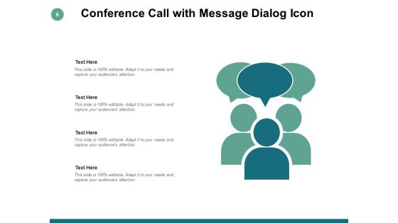 Teleconference Grid Conference Call Cordless Phone Ppt PowerPoint Presentation Complete Deck