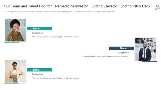 Telehealth Venture Capitalist Funding Elevator Pitch Deck Ppt PowerPoint Presentation Complete With Slides