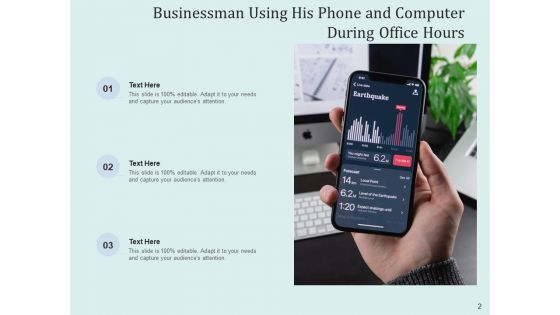 Telephone Personal Computer Businessman Ppt PowerPoint Presentation Complete Deck