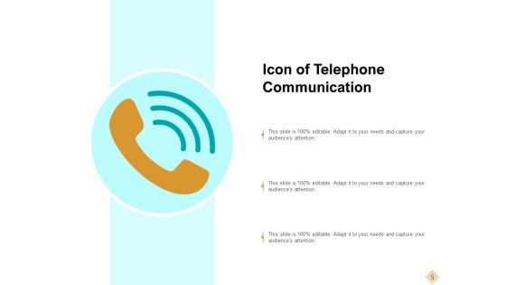Telephonic Business Conversation Communication Customer Service Ppt PowerPoint Presentation Complete Deck