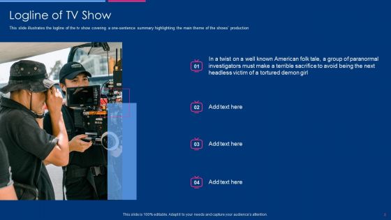 Television Show Fundraising Pitch Deck Ppt PowerPoint Presentation Complete Deck With Slides