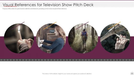 Television Show Pitch Deck Ppt PowerPoint Presentation Complete Deck With Slides
