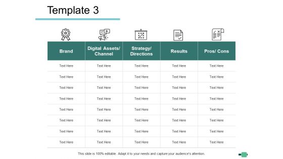 Template 3 Brand Management Ppt Powerpoint Presentation Summary Slideshow