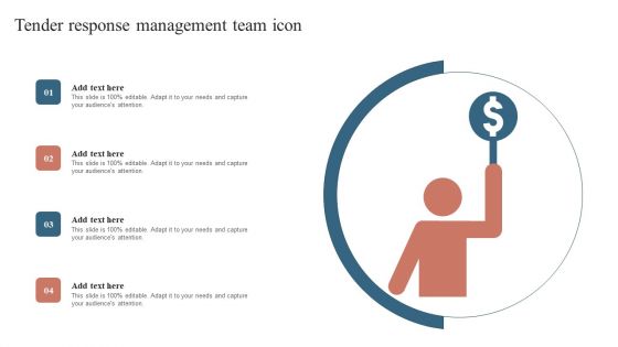 Tender Response Management Team Icon Brochure PDF Tender Response Management Team Icon Brochure PDF