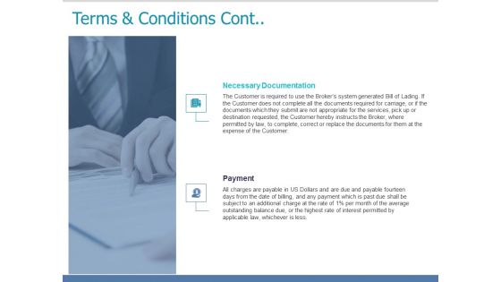 Terms And Conditions Cont Planning Ppt PowerPoint Presentation Icon Portrait