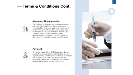 Terms And Conditions Cont Ppt PowerPoint Presentation Portfolio Slide Portrait