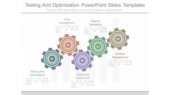 Testing And Optimization Powerpoint Slides Templates