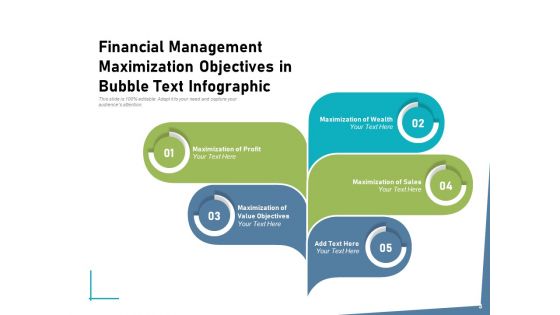 Text Balloon Financial Objectives Ppt PowerPoint Presentation Complete Deck