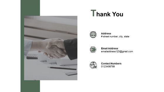 Thank You Digital Ledger Ppt PowerPoint Presentation Model Display