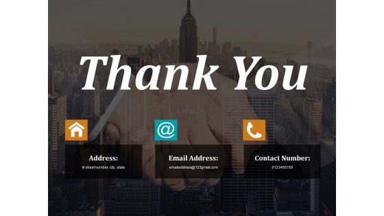 Thank You Enterprise Model Canvas Ppt PowerPoint Presentation Infographic Template Templates