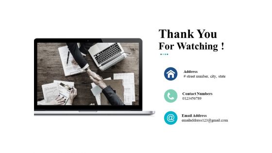 Thank You For Watching Service Quality Ppt Powerpoint Presentation Slides Shapes