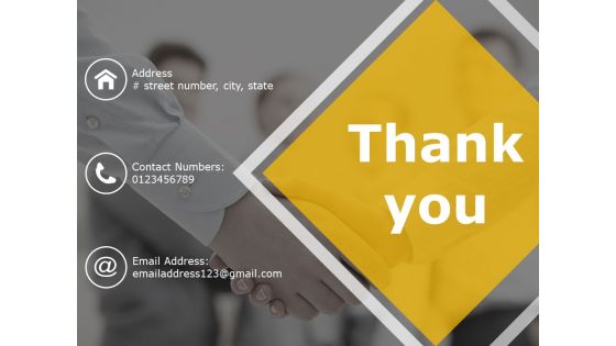 Thank You Ppt PowerPoint Presentation File Styles