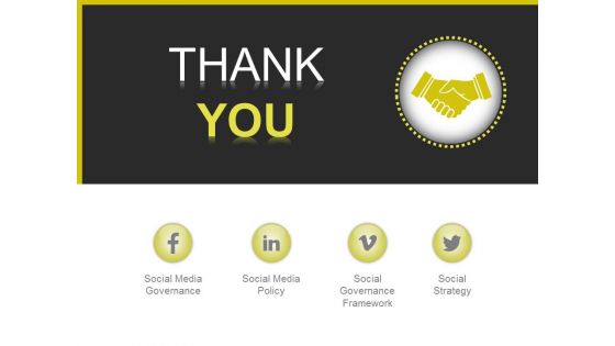Thank You Ppt Slide