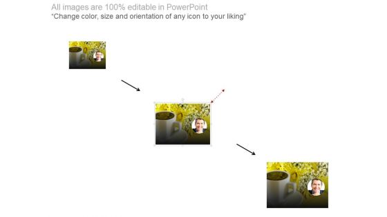Thank You Slide With Floral Background Powerpoint Slides